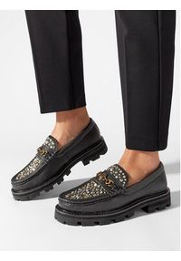 Kurt Geiger Loafersy 225-Carnaby Chunky Loafer 9422105109 Czarny. Kolor: czarny