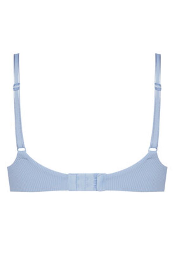 Hunkemöller Biustonosz bezfiszbinowy Lola 301081 Błękitny. Kolor: niebieski. Materiał: syntetyk