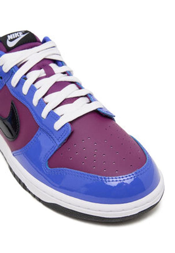 Nike Sneakersy Dunk Low Retro SE IB6400 400 Fioletowy. Kolor: fioletowy. Materiał: skóra