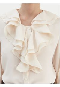 Rinascimento Koszula CFC0020157002 Écru Regular Fit. Kolor: kremowy. Materiał: syntetyk #3