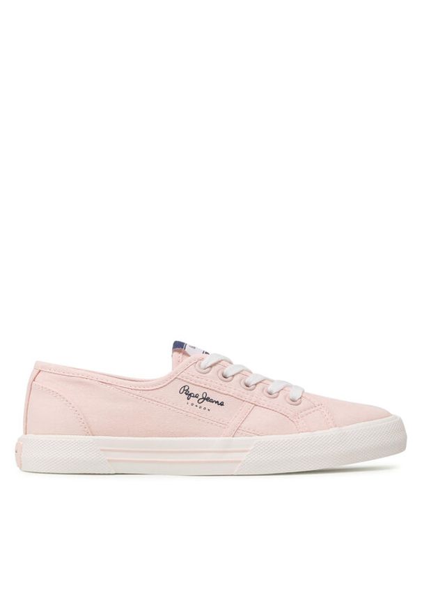 Pepe Jeans Tenisówki Brady W Basic PLS31287 Różowy. Kolor: różowy. Materiał: materiał