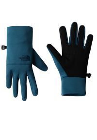 Rękawiczki damskie The North Face Etip Recycled 0A4SHBBQ51 - niebieskie. Kolor: niebieski. Materiał: materiał, tkanina, polar. Sezon: zima #1