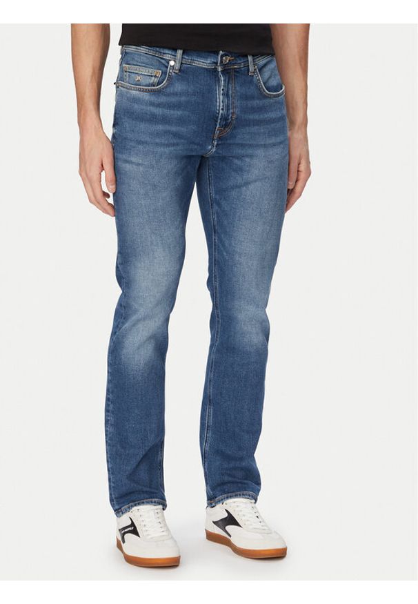 Karl Lagerfeld - KARL LAGERFELD Jeansy 265501 500890 Niebieski Slim Fit. Kolor: niebieski