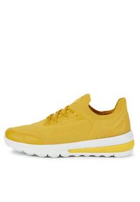 Geox Sneakersy U Spherica Actif U35BAA 0006K C2000 Żółty. Kolor: żółty. Materiał: materiał #5