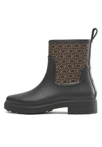 Calvin Klein Kalosze Rain Boot W/Flc HW0HW01319 Czarny. Kolor: czarny