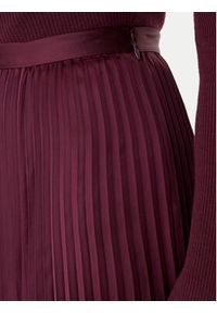 BOSS Spódnica plisowana Velacey 50546594 Fioletowy Regular Fit. Kolor: fioletowy. Materiał: syntetyk #3