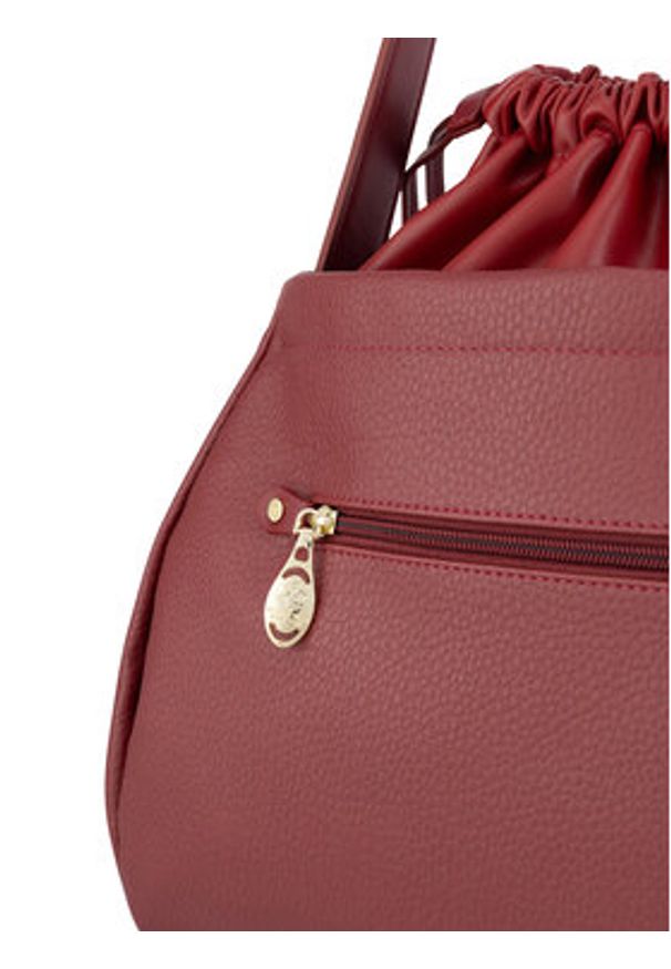 Beverly Hills Polo Club Torebka BHPC-K-039-06 Czerwony. Kolor: czerwony