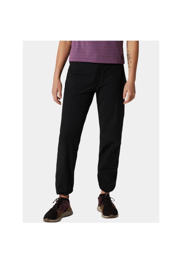 MOUNTAIN HARDWEAR - Spodnie Damskie Mountain Hardwear Yumalina. Kolor: czarny. Materiał: softshell, polar. Sezon: zima, jesień, lato. Sport: turystyka piesza