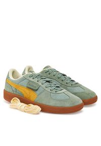 Puma Sneakersy Palermo Weathered 401722 01 Zielony. Kolor: zielony. Materiał: skóra, zamsz #6