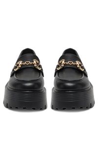 DeeZee Loafersy 23106-1 Czarny. Kolor: czarny. Materiał: syntetyk, materiał