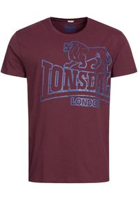 Koszulka Lonsdale Langsett. Kolor: czerwony #2