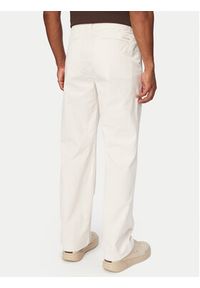 Calvin Klein Jeans Chinosy 90s LV04RF619G Biały Straight Fit. Kolor: biały. Materiał: bawełna #2