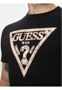 Guess T-Shirt M5GI06I3Z14 Czarny Regular Fit. Kolor: czarny. Materiał: bawełna #4