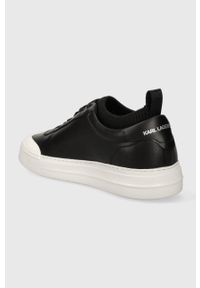 Karl Lagerfeld sneakersy T/KAP KC kolor czarny KL51423. Nosek buta: okrągły. Zapięcie: sznurówki. Kolor: czarny. Materiał: materiał #4