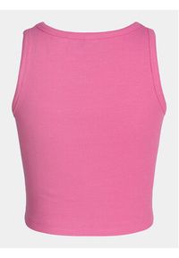 JJXX Top Fallon 12200401 Różowy Slim Fit. Kolor: różowy. Materiał: bawełna #7