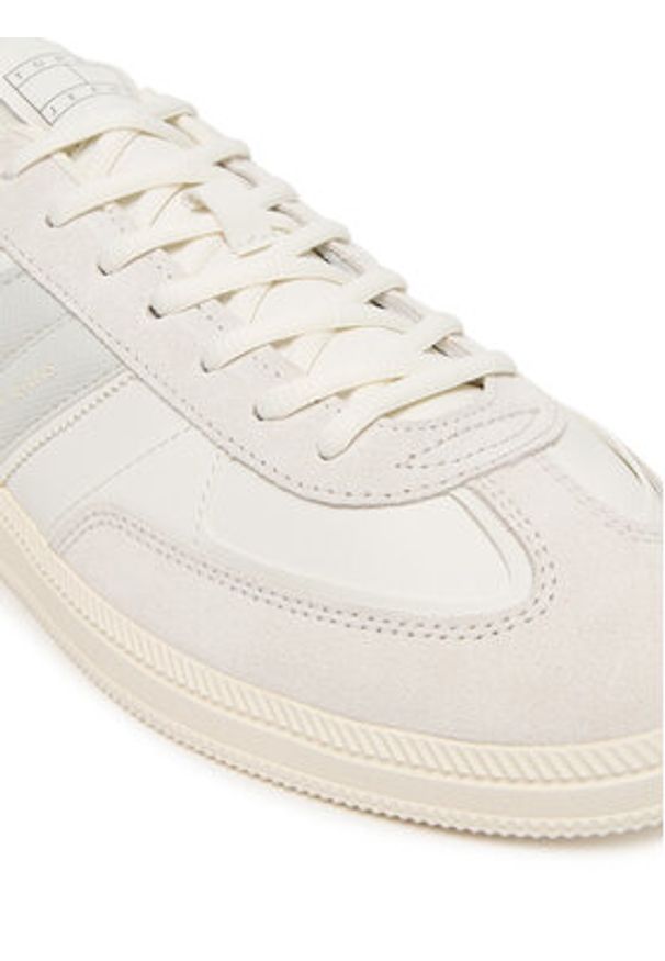 Tommy Jeans Sneakersy The Greenwich Edge EM0EM01615 Écru. Materiał: zamsz, skóra