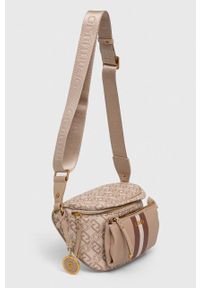 Liu Jo saszetka kolor brązowy. Kolor: brązowy. Materiał: materiał #4