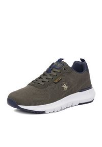 Beverly Hills Polo Club Sneakersy CWBEO-LUUK-01 V5 Khaki. Kolor: brązowy. Materiał: materiał #5