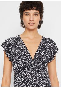 bonprix - Bluzka z mieszanki wiskozy. Kolor: czarny. Materiał: wiskoza #2