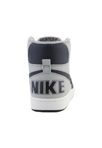 Nike - Męskie Skórzane Buty Sportowe Terminator. Kolor: czarny, biały, wielokolorowy. Materiał: skóra. Sezon: zima. Styl: sportowy