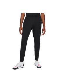 Nike - Męskie Spodnie Do Biegania Academy DriFIT. Kolor: czarny. Materiał: dresówka