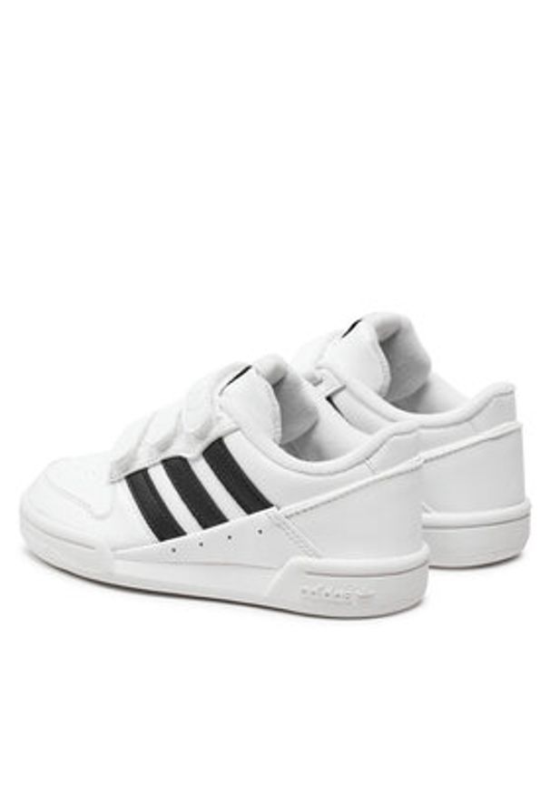 Adidas - adidas Sneakersy Team Court 2 Str Cf C ID6634 Biały. Kolor: biały. Materiał: skóra