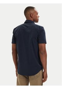 Aeronautica Militare Koszula 261CA1326UCT03288 Granatowy Regular Fit. Kolor: niebieski. Materiał: bawełna #3