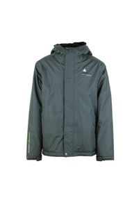 PEAK MOUNTAIN - Czapka narciarska dla dzieci z podwójnym polarem Peak Mountain Ecajik. Kolor: szary. Materiał: polar. Sezon: zima. Sport: narciarstwo #1