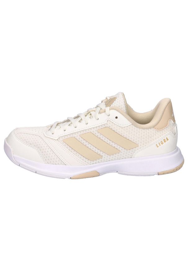Adidas - Damskie buty halowe adidas Ligra 8. Kolor: biały. Sport: piłka ręczna