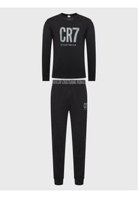 Cristiano Ronaldo CR7 Piżama 8730-42-913 Czarny Regular Fit. Kolor: czarny. Materiał: bawełna