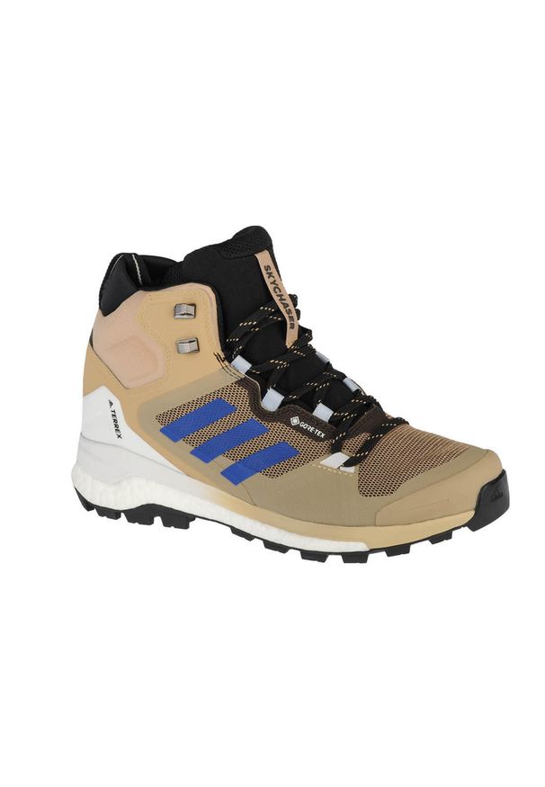 Adidas - adidas Terrex Skychaser 2 Mid GTX. Kolor: beżowy. Model: Adidas Terrex