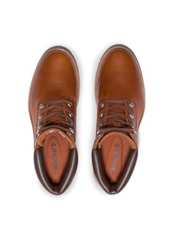 Timberland Botki Carnaby Cool 6In TB0A5YWGF131 Brązowy. Kolor: brązowy. Materiał: skóra