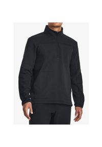 Bluza męska z zamkiem 1/2 Under Armour Tac Rival Job Fleece. Kolor: czarny