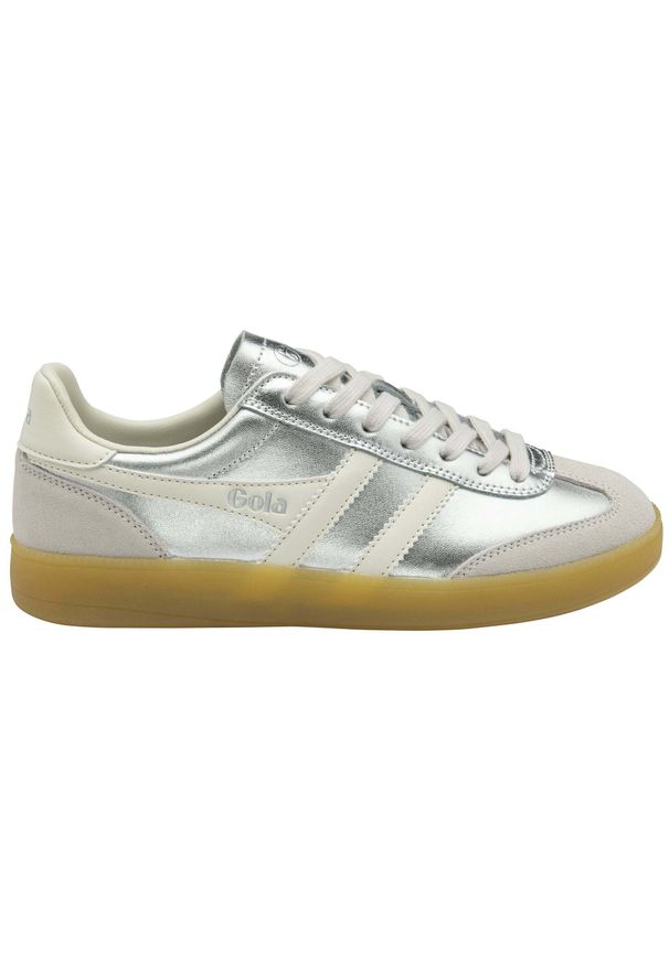 Sneakersy damscy Gola Viper Metallic Trainer. Okazja: na co dzień. Kolor: szary, wielokolorowy, biały