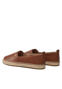 Lauren Ralph Lauren Espadryle Cameryn IV 802905304002 Brązowy. Kolor: brązowy. Materiał: skóra #6