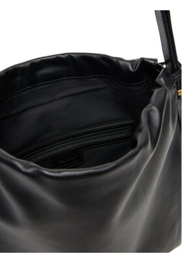 Pinko - PINKO Torebka Slouchy Classic Bag AI 25-26 PLTT 104359 A0QO Czarny. Kolor: czarny. Materiał: skórzane