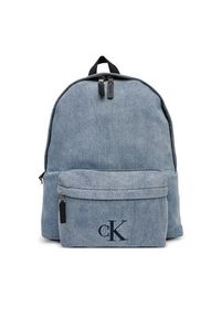 Calvin Klein Plecak Denim Backpack 40 LV04G3138G Błękitny. Kolor: niebieski. Materiał: materiał #2