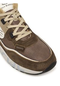 Voile Blanche Sneakersy Club 01 FUR. 2019471-02 Brązowy. Kolor: brązowy. Materiał: zamsz, skóra #6