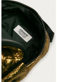 adidas Originals Plecak GN2150 damski kolor złoty mały z aplikacją. Kolor: złoty. Wzór: aplikacja #2