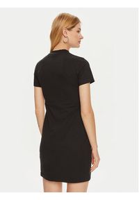 Guess Sukienka codzienna V4YK02 KCDH1 Czarny Regular Fit. Okazja: na co dzień. Kolor: czarny. Materiał: bawełna. Typ sukienki: proste. Styl: casual #3