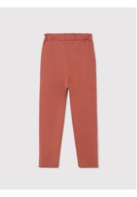 Mayoral Spodnie dresowe 7590 Czerwony Regular Fit. Kolor: czerwony. Materiał: wiskoza #2