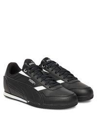 Puma Sneakersy BELLA DONNA L 402672 01 Czarny. Kolor: czarny. Materiał: skóra