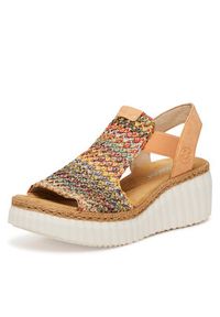 Rieker Sandały CEO-69172-92 Kolorowy. Materiał: syntetyk. Wzór: kolorowy #5