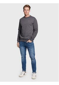 Pepe Jeans Bluza Shane PM582317 Szary Regular Fit. Kolor: szary. Materiał: bawełna