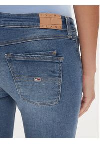 Tommy Jeans Jeansy Scarlett DW0DW18316 Niebieski Skinny Fit. Kolor: niebieski