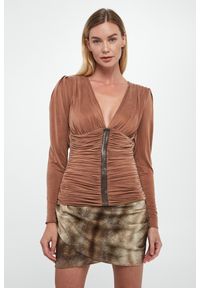 Elisabetta Franchi - Bluzka damska z marszczeniami ELISABETTA FRANCHI #3