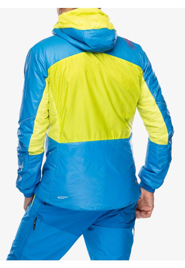 LA SPORTIVA - Kurtka ocieplana męska La Sportiva Alpine Guide Primaloft Hoody. Kolor: zielony. Technologia: Primaloft