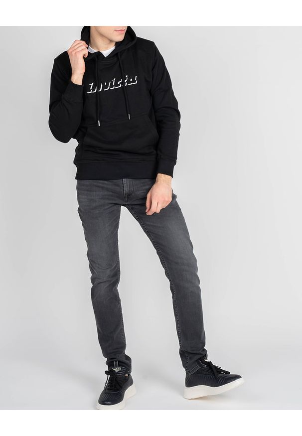 Invicta Bluza | 4454259/U | Mężczyzna | Czarny. Okazja: na co dzień. Typ kołnierza: kaptur. Kolor: czarny. Materiał: bawełna. Styl: casual