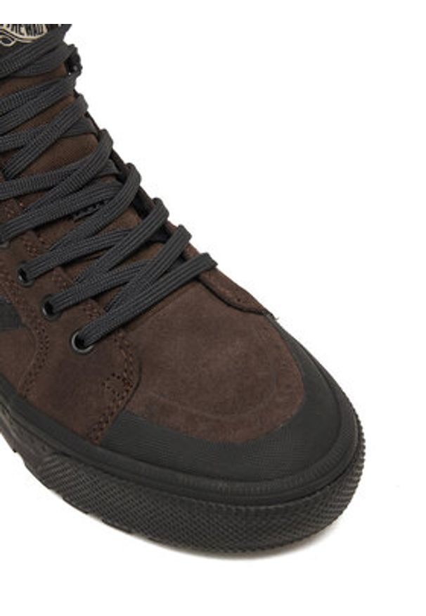 Vans Tenisówki MTE Sk8-Hi Waterproof Insulated VN000DAQY491 Brązowy. Kolor: brązowy. Materiał: materiał