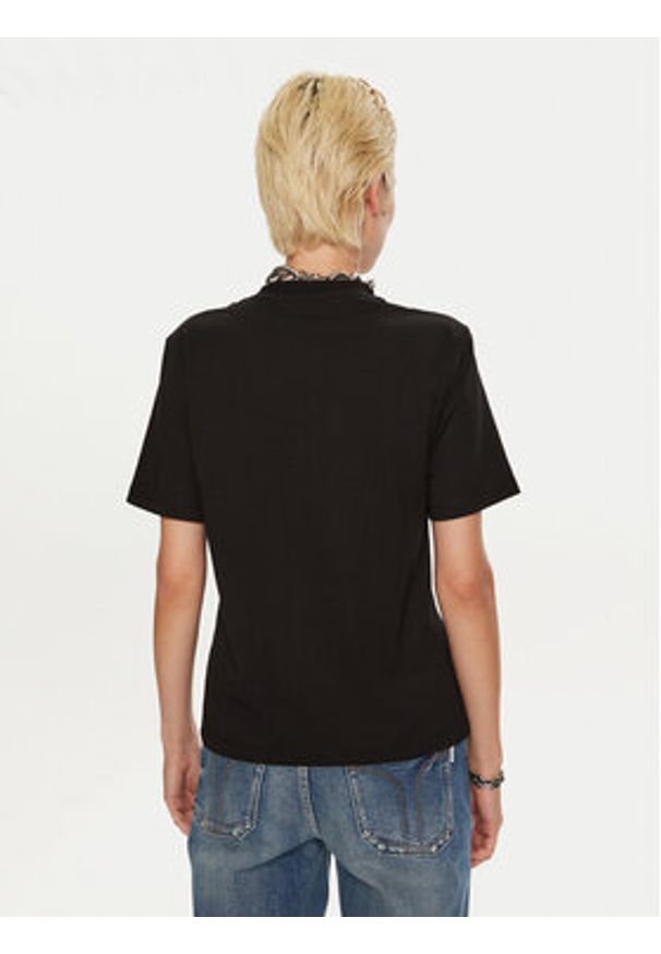 Miss Sixty T-Shirt 6L3SJ3780000 Czarny Regular Fit. Kolor: czarny. Materiał: bawełna